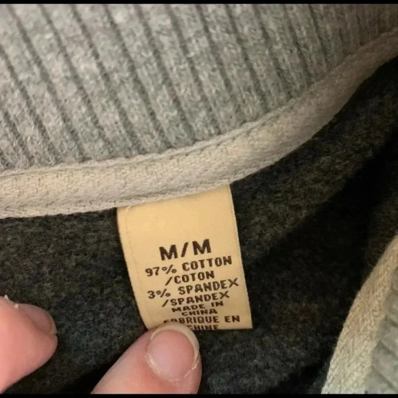 Tommy Bahama Grey Pullover Sweatshirt Size Medium - Picture 6 of 6